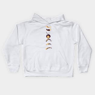 Moon phases Kids Hoodie